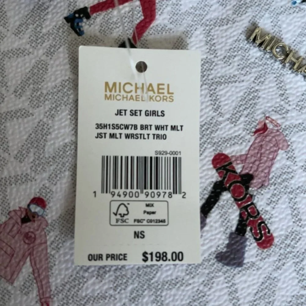 Michael Kors Jet Set Girls Wristlet Trio - Picture 15 of 15